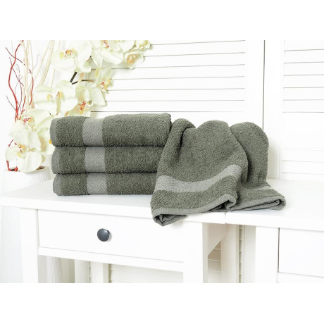 Ručník froté 50x90 Adria - Olivová Smokey (18-0516)
