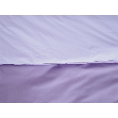 Povlak na visco polštář DOUBLE bavlna popelín 45x75 cm - fialová/levandulová