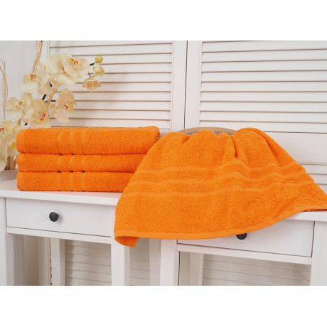 Bavlněná froté osuška 70x140 Classic - Oranžová