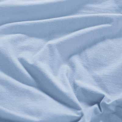 Jersey Lycra prostěradlo Andrea Simone boxspring - Modrá (Della Robbia Blue 16-4020)