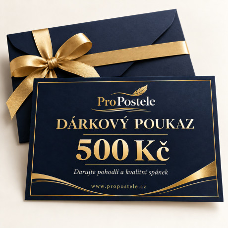 Dárkový poukaz v hodnotě 500 Kč